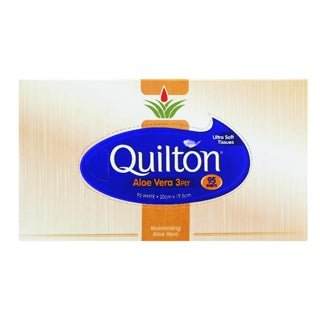 Quilton Boxed Tissues Aloe Vera Soothing 3 Ply 95 Sheets - RPP ONLINE