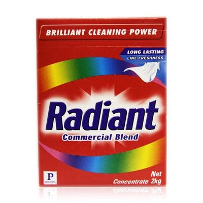 Radiant Commercial Blend Front & Top Loader Concentrate Laundry Powder 2kg - RPP ONLINE