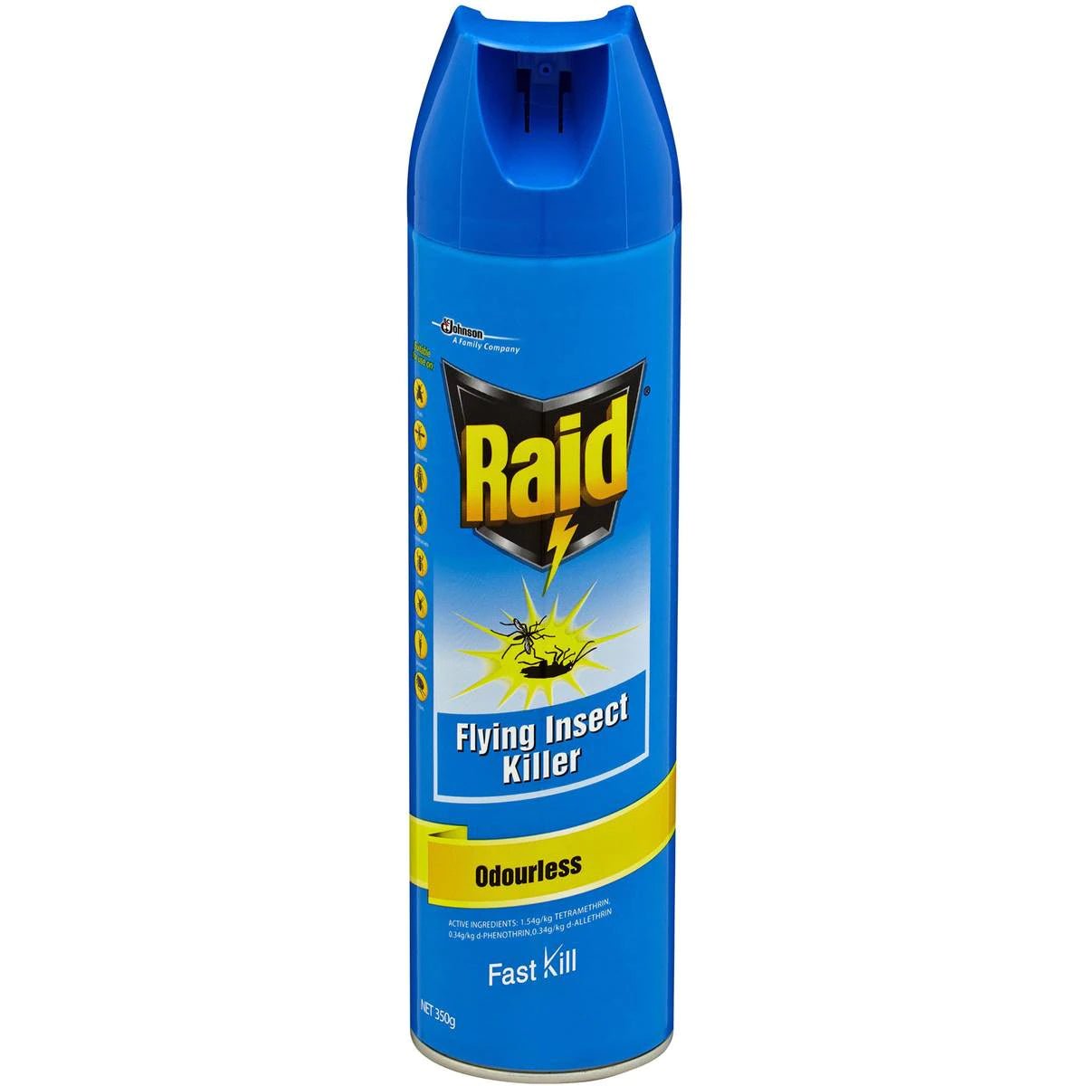 Raid Flying Insect Killer Odourless 350g - RPP ONLINE