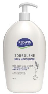 Redwin Sorbolene Daily Moisturiser Lotion Vitamin E 550ml - RPP ONLINE