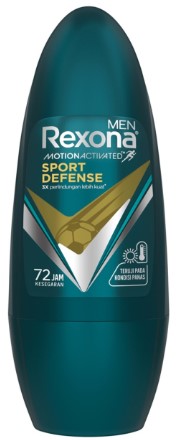 Rexona男子在止汗运动防御45ML上滚动