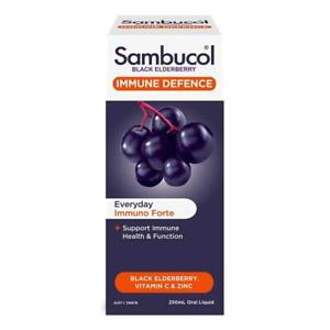 Sambucol Black Elderberry Immune Defence (Everyday Immuno Forte) 250ml (EXP: 23/03/2025)