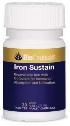 BioCeuticals Iron Sustain 30 Tablets