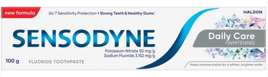 Sensodyne Daily Care + Whitening Toothpaste 100g