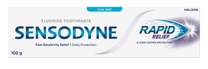 Sensodyne Rapid Relief Cool Mint Toothpaste 100g