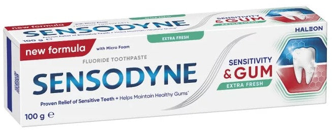 Sensodyne Toothpaste Sensitivity And Gum Extra Fresh 100g