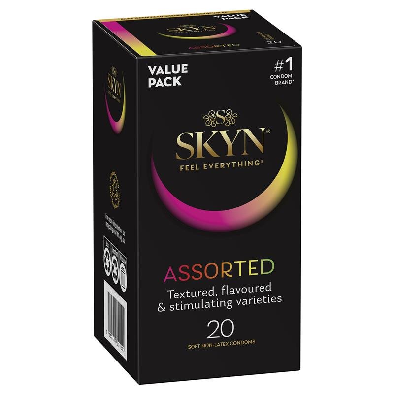 SKYN Assorted Condoms 20 Pack - RPP ONLINE