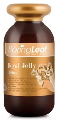 Spring Leaf Royal Jelly 1000mg 100 Capsules