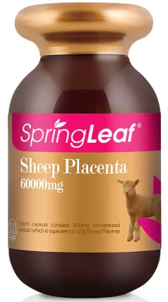 Spring Leaf Sheep Placenta 60000mg 120 Capsules