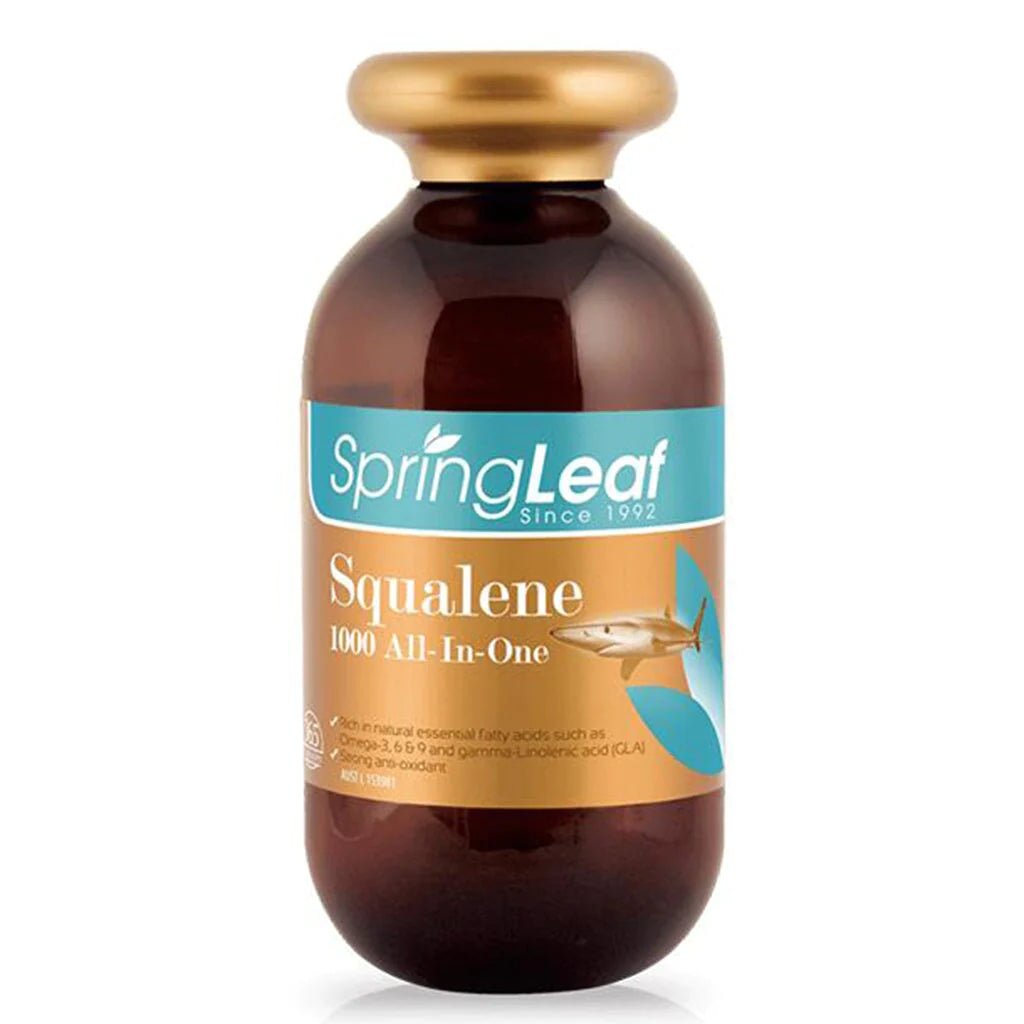 Spring Leaf Squalene 1000mg All - In - One 180 Capsules - RPP ONLINE
