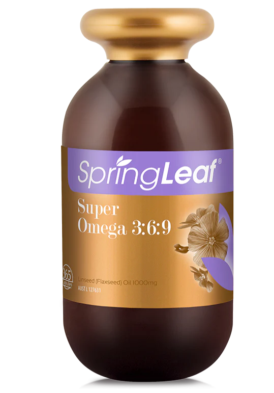 Spring Leaf Super Omega 3: 6: 9 1,000 มก. 365 แคปซูล