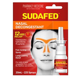 Sudafed Nasal Decongestant Spray 20ml - RPP ONLINE