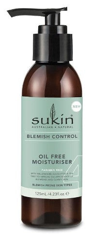 Sukin Blemish Oil Free Moisturiser 125ml