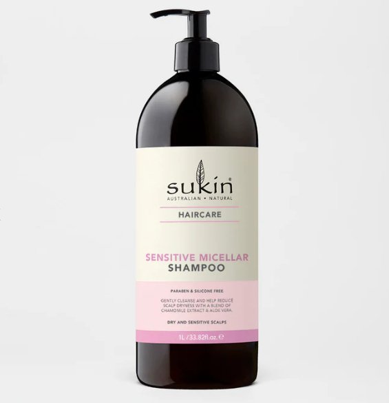 Sukin Haircare Sensitive Micellar Shampoo 1L - RPP ONLINE