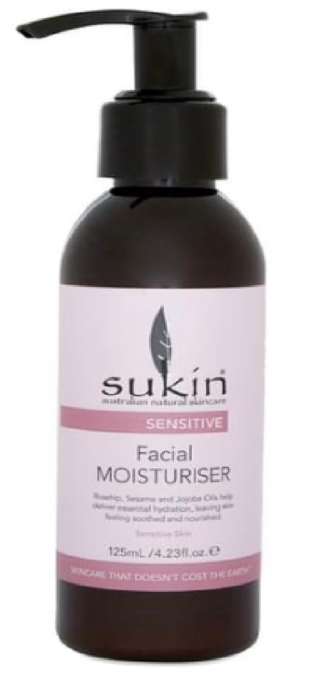 Sukin Sensitive Facial Moisturiser PMP 125ml - RPP ONLINE