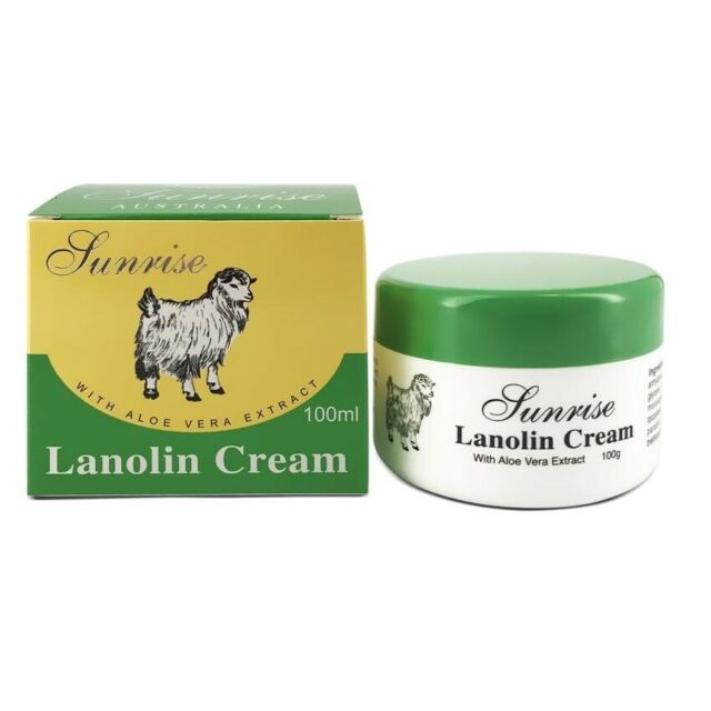 Sunrise Lanolin Cream with Aloe Vera Extract 100ml - RPP ONLINE