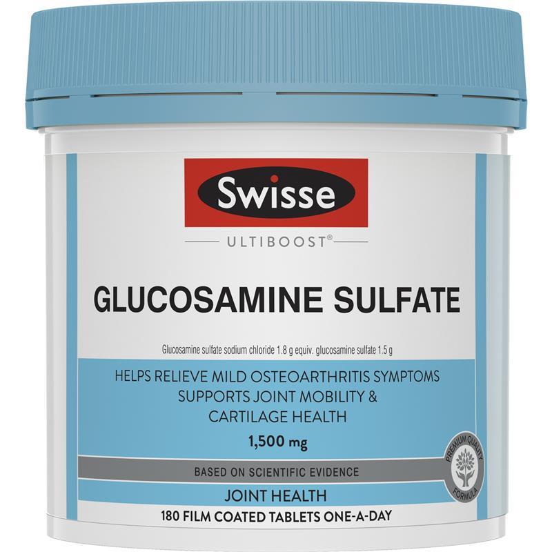 Swisse Ultiboost Glucosamine Sulfate 1500mg 210 Tablets