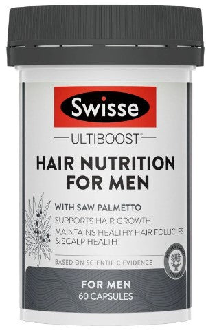 Swisse Ultiboost Hair Nutrients Men 60 Capsules