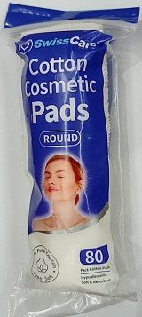 Swiss Care Cotton Cosmetic Pads 80s - RPP ONLINE