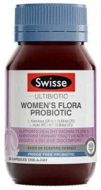 Swisse Ultibiotic Women's Flora Probiotic 30 Capsules - RPP ONLINE