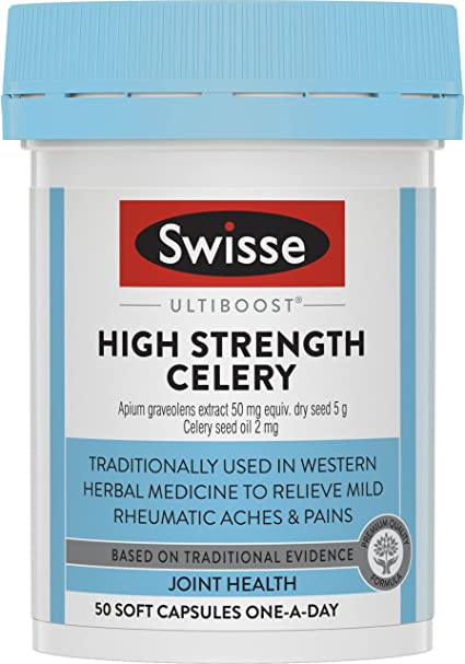 Swisse Ultiboost High Strength Celery 50 Capsules - RPP ONLINE