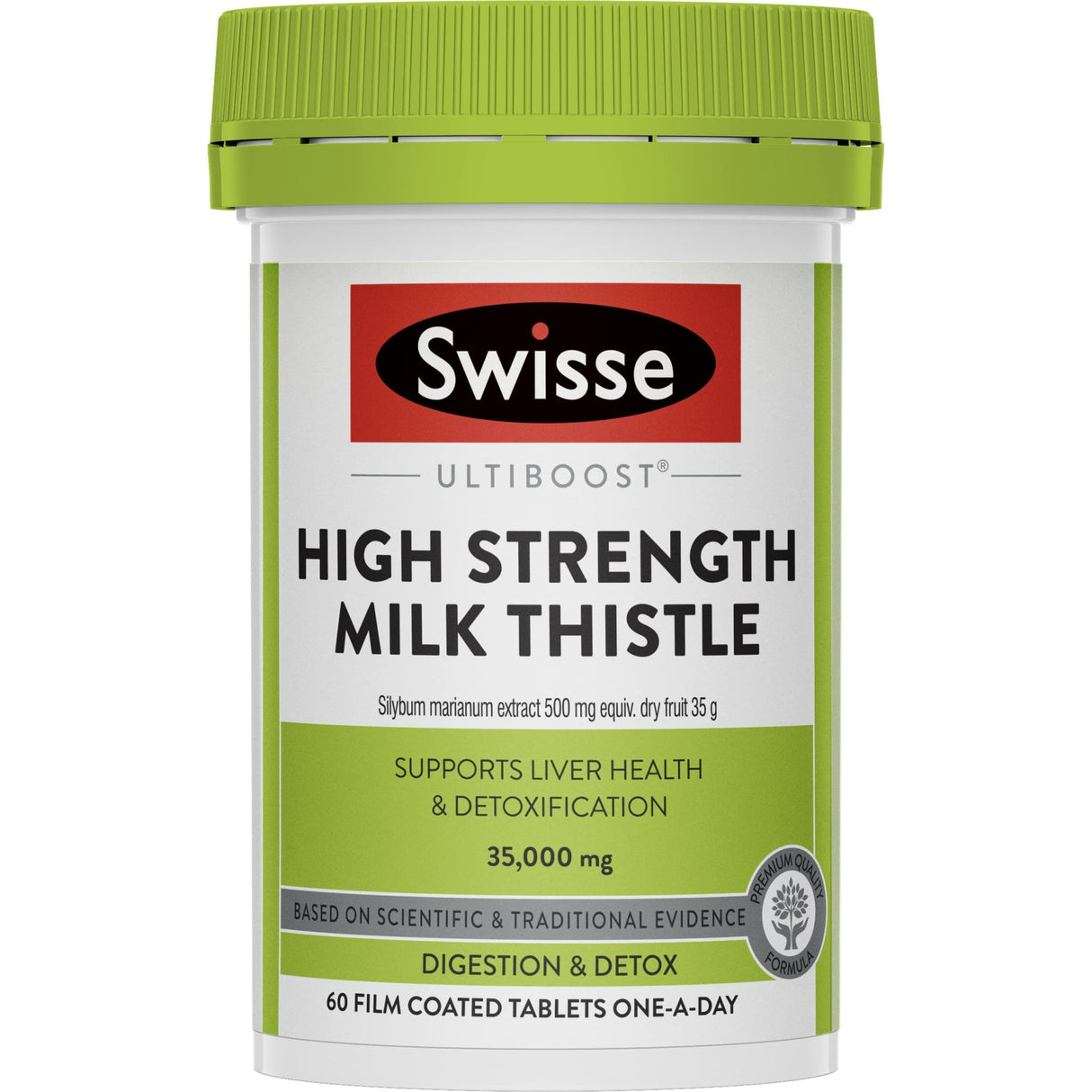 Swisse Ultiboost High Strength Milk Thistle 35000mg 60 Tablets - RPP ONLINE