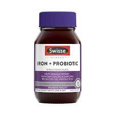 Swisse Ultiboost Iron + Probiotic 30 Tablets - RPP ONLINE