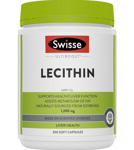 Swisse Ultiboost Lecithin 1200mg 300 Capsules - RPP ONLINE