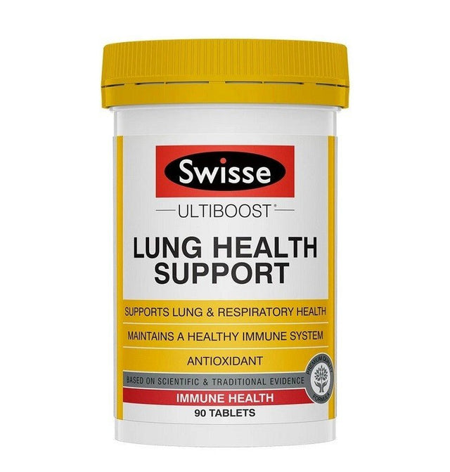 Swisse Ultiboost Lung Health Support 90 Tablets - RPP ONLINE