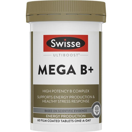 Swisse Ultiboost Mega B+ 60 Tablets - RPP ONLINE