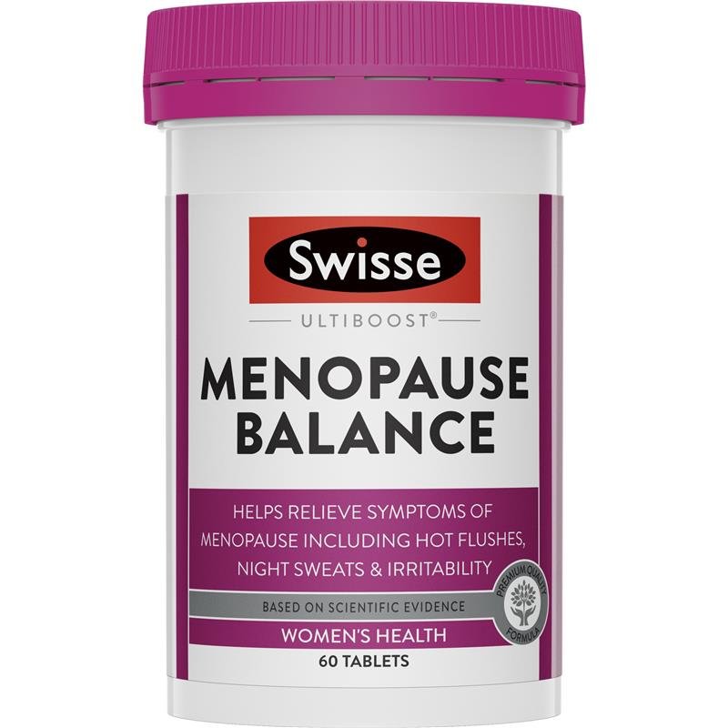 Swisse Ultiboost Menopause Balance 60 Tablets - RPP ONLINE