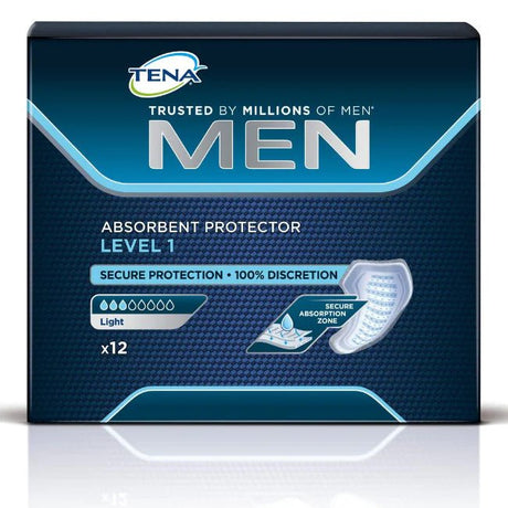 Tena Men Absorbent Protector Level 1 3 Drops Light 12 Pack - RPP ONLINE