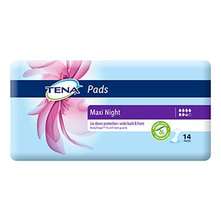 Tena Pads Maxi Night 6.5 Drops 14 Pads - RPP ONLINE