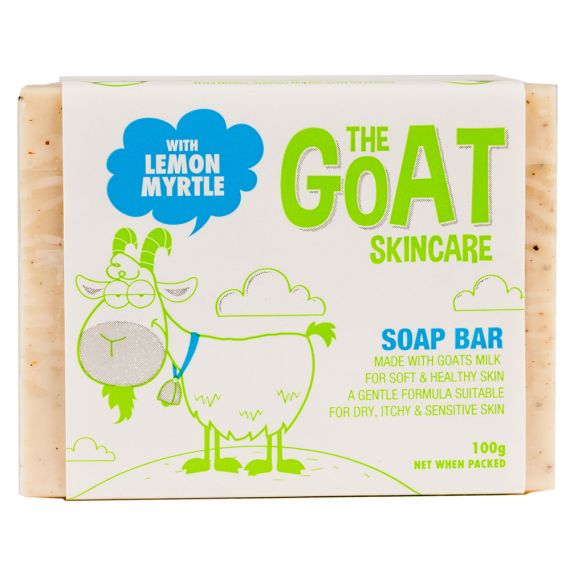 The Goat Skincare Soap Bar, Lemon Myrtle, 100g - RPP ONLINE