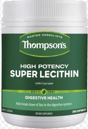 Thompson's High Potency Super Lecithin 200 Capsules - RPP ONLINE