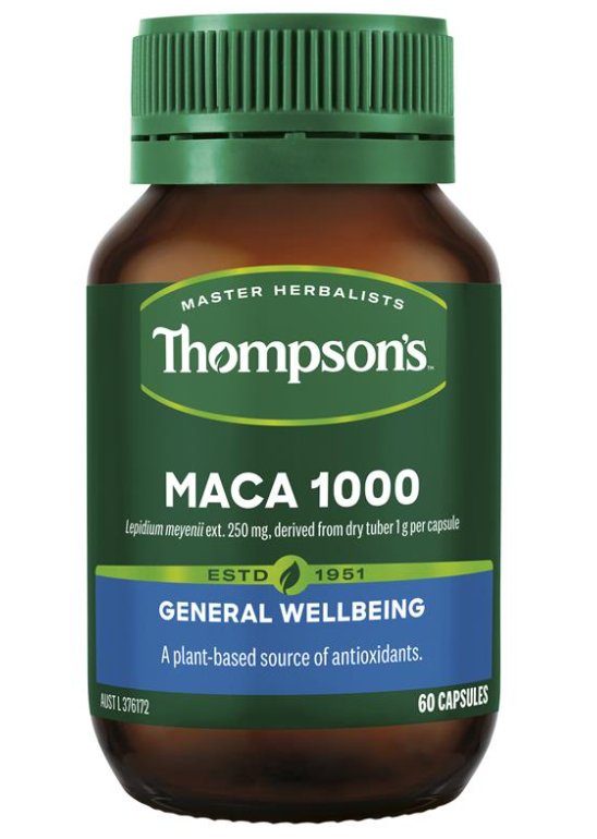 Thompson's Maca 1000 60 Capsules - RPP ONLINE