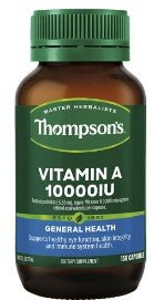 Thompson's Vitamin A 10000IU 150 Capsules - RPP ONLINE