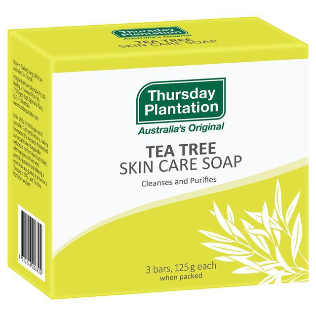 Thursday Plantation Tea Tree Soap 125g 3 Pack - RPP ONLINE