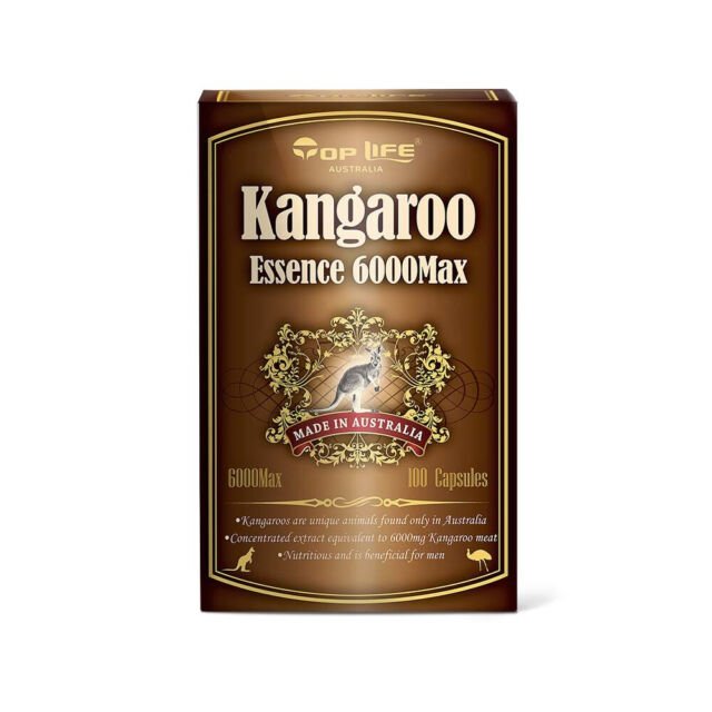 Top Life Kangaroo Essence 6000 Max 100 Capsules - RPP ONLINE