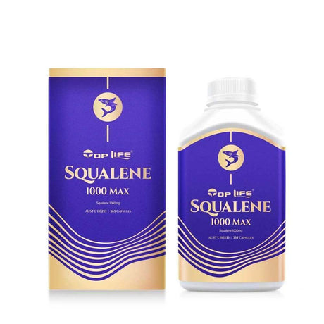 Top Life Squalene 1000 Max 365 Capsules - RPP ONLINE