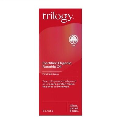 Trilogy Certified Organic Rosehip Oil 45ml - RPP ONLINE