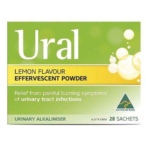 Ural Lemon Flavour Effervescent Powder 28 Sachets - RPP ONLINE