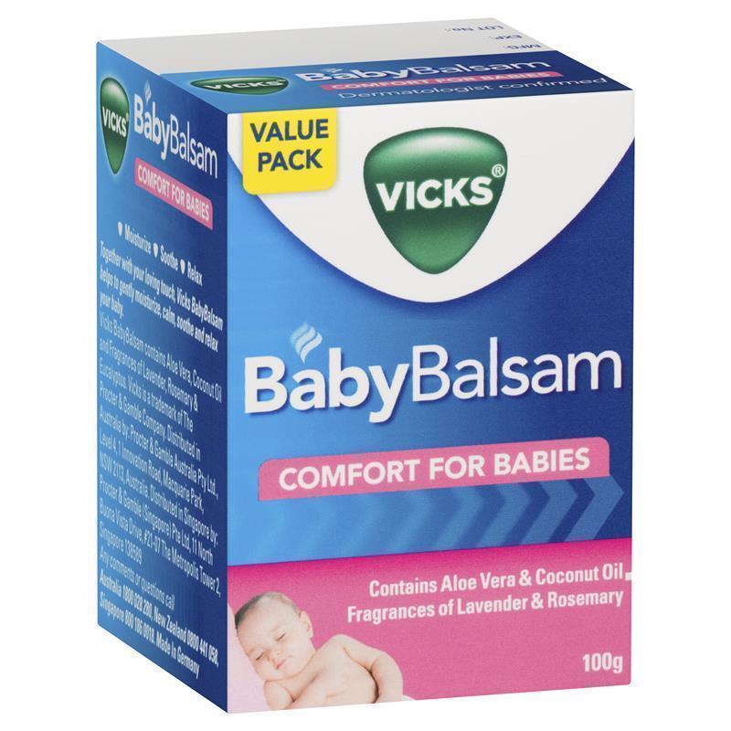 Vicks Baby Balsam Comfort สำหรับเด็ก 100 กรัม