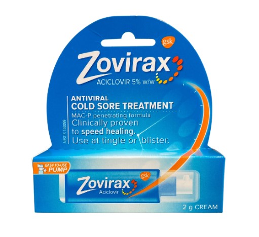 Zovirax Cold Sour Cream Pump 2G