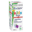 Zyrtec Cetirizine Kids Sugar Free Oral Liquid Grape Flavour 1+ 120ml - RPP ONLINE