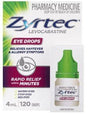 Zyrtec Levocabastine Eye Drops 4ml - RPP ONLINE