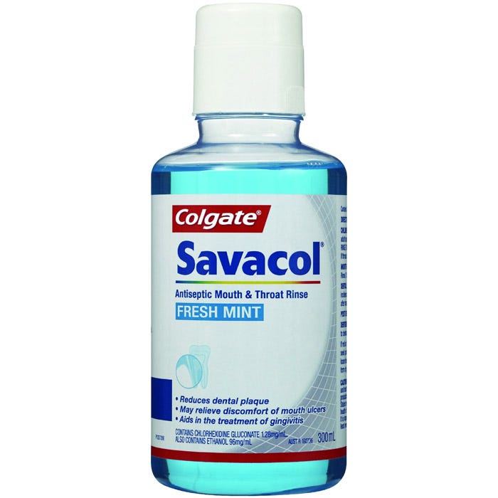 高露洁 Savacol 清新薄荷漱口水 300 毫升