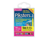 Piksters Interdental Yellow Handle Size 3 Brush 40 pack