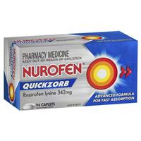 Nurofen Quickzob Caplets 96