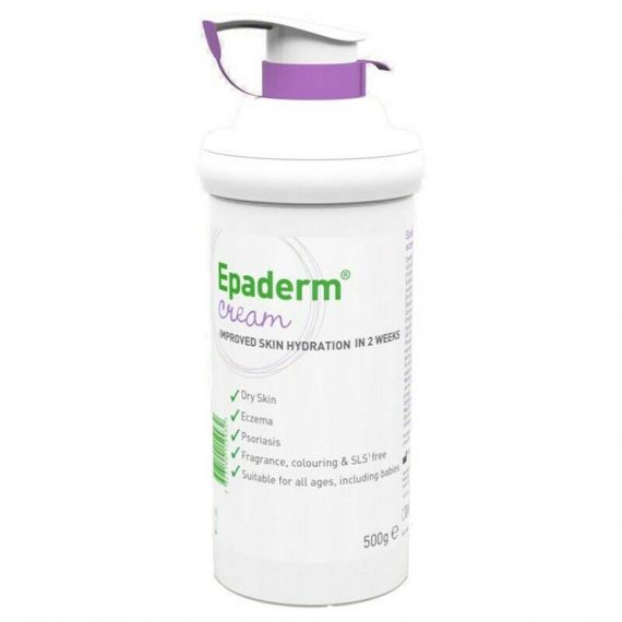 ปั๊ม Epaderm Cream 500 กรัม – Regents Park Pharmacy ONLINE